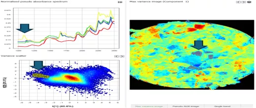 Hyperspectral camera characterization of plastic recycling flows