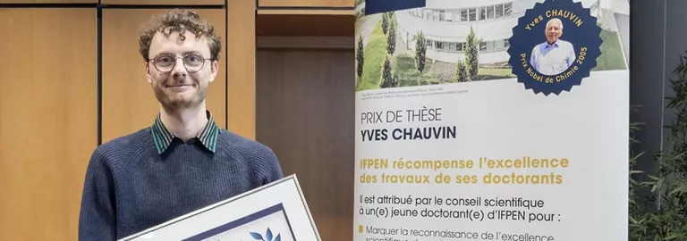 Prix Yves Chauvin 2025 : rencontre avec le lauréat, Nicolas Fintzi