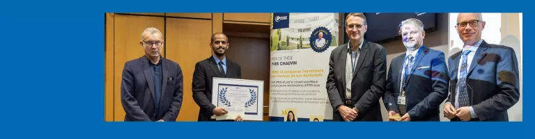 Prix Yves Chauvin 2024 : rencontre avec le lauréat, Mohammed Bin Jassar
