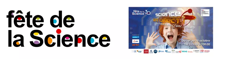 Fête de la Science 2021 - Retrouvez nos chercheurs en replay !