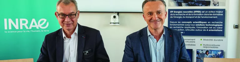 Renouvellement de l’accord-cadre entre IFPEN et INRAE : bilan et perspectives