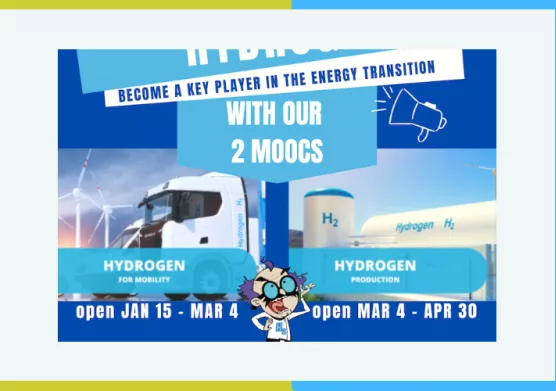 Démarrez l’année 2024 en force avec nos MOOCs sur l’hydrogène !
