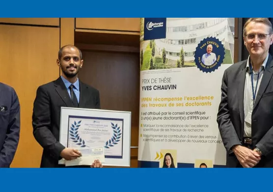 Prix Yves Chauvin 2024 : rencontre avec le lauréat, Mohammed Bin Jassar