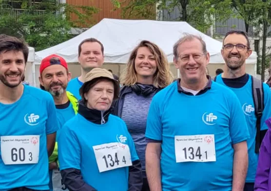 IFPEN sur le podium de la course solidaire pour le handicap mental