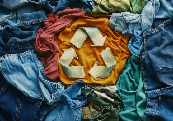 Recyclage chimique des déchets textiles