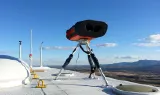 Instrument de mesure du vent installé sur la nacelle d'une éolienne